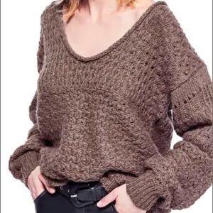 FREE PEOPLE Crashing Waves Pullover